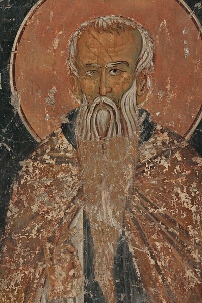 St. Euthymius the Great, detail