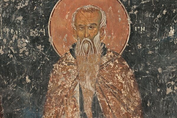 St. Euthymius the Great, detail