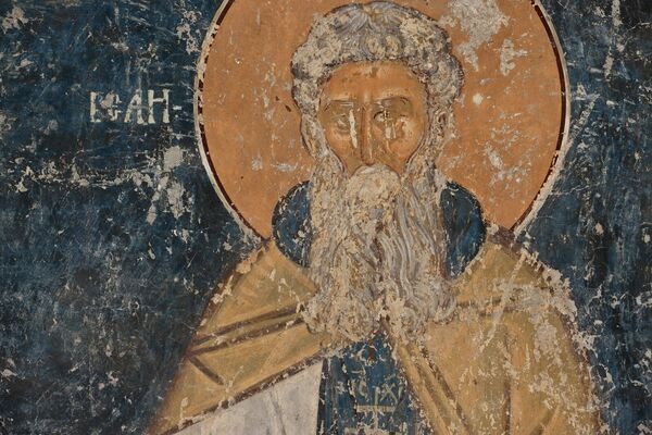 Saint Arsenius the Great, detail