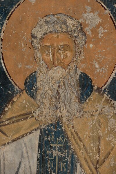 Saint Arsenius the Great, detail