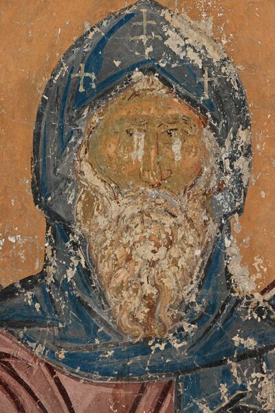Saint Anthony the Great, detail
