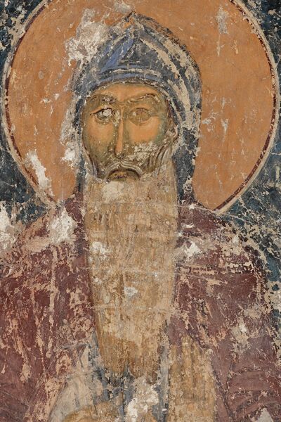 Saint Simeon Nemanja, detail