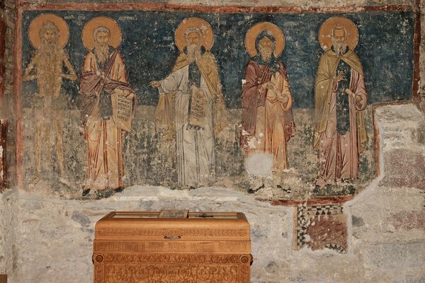 Sts. Onuphrius, John Climacus, Arsenius, Anthony, and Sabbas the Sanctified