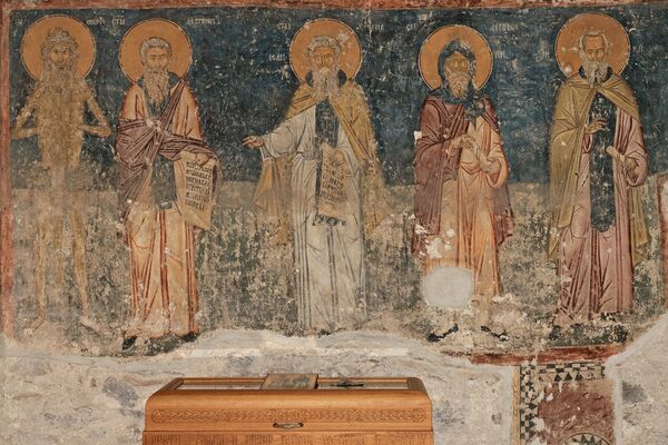 Sts. Onuphrius, John Climacus, Arsenius, Anthony, and Sabbas the Sanctified