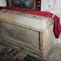 Tomb and sarcophagus of Archbishop Arsenios