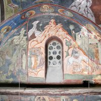 Raising of Lazarus and Christ Entering Jerusalem