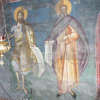 St. John the Baptist (Forerunner) and St. Sabbas of Jerusalem