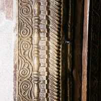 Portal of St. Demetrios church