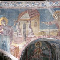 Блaгoвeсти - Бoгoрoдицa и прoрok Дaвид