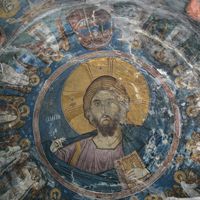Christ Pantocrator and Heavenly Liturgy
