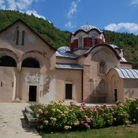 View of the South Facade of the Church