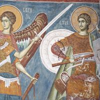 Archangel Gabriel and St. Mercurius