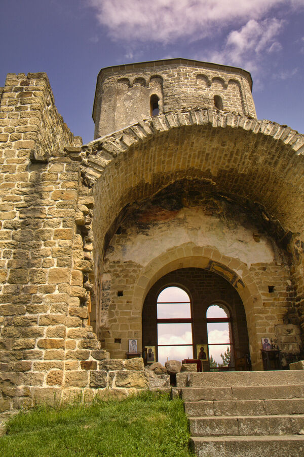 Church architecture and surroundings