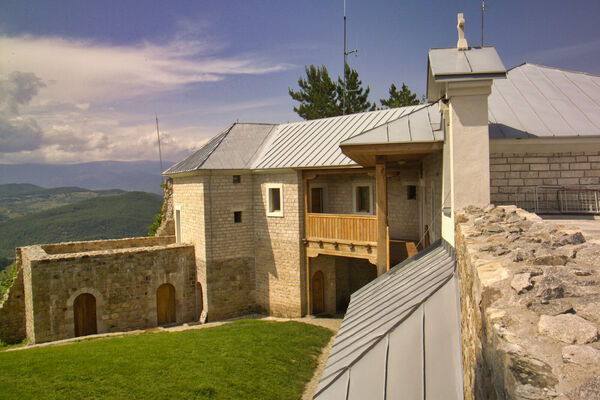 Church architecture and surroundings