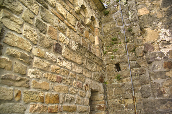 Church architecture and surroundings