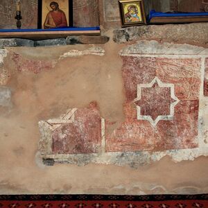 Painted ornaments of the altar