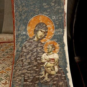 The Mother of God "Gorgoepikoos" and infant Christ