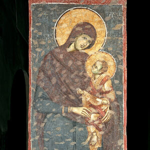 The Mother of God with infant Christ