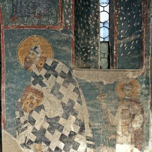 Свети Кирил Александријски и свети ђакон