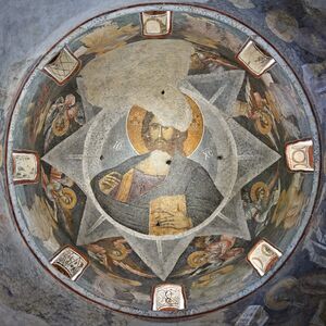 Christ Pantocrator and the heavenly powers