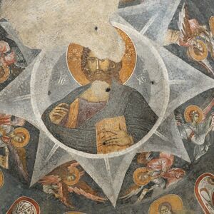 Christ Pantocrator and the heavenly powers