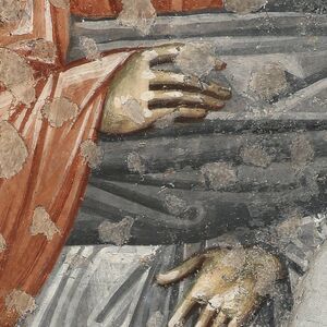 Unidentified ancestor of Christ, detail