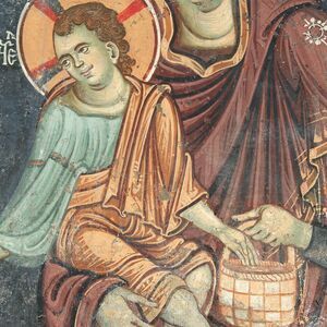 The Mother of God Eleousa and "Christ the Nourisher of our Life", XIII century