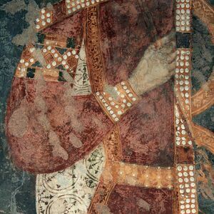 King Stefan Prvovenčani, detail of garment