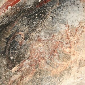 Daniel in the Lion's Den, detail