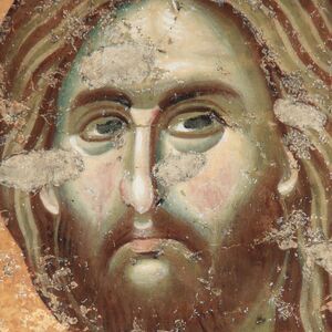 Jesus Christ the Guardian of Prizren, detail
