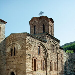 Southwest view of the church