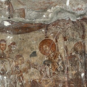 The Bread Communion, detail