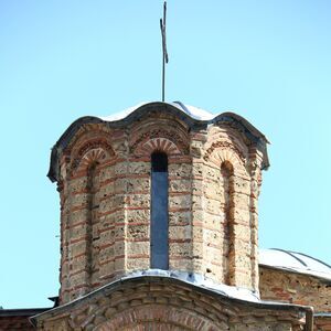 The southeast dome and a tympanum