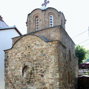 Southwest view of the church