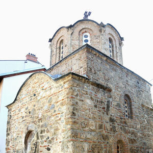 Southwest view of the church