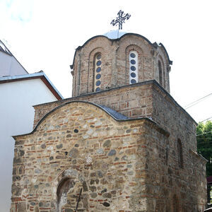 Southwest view of the church