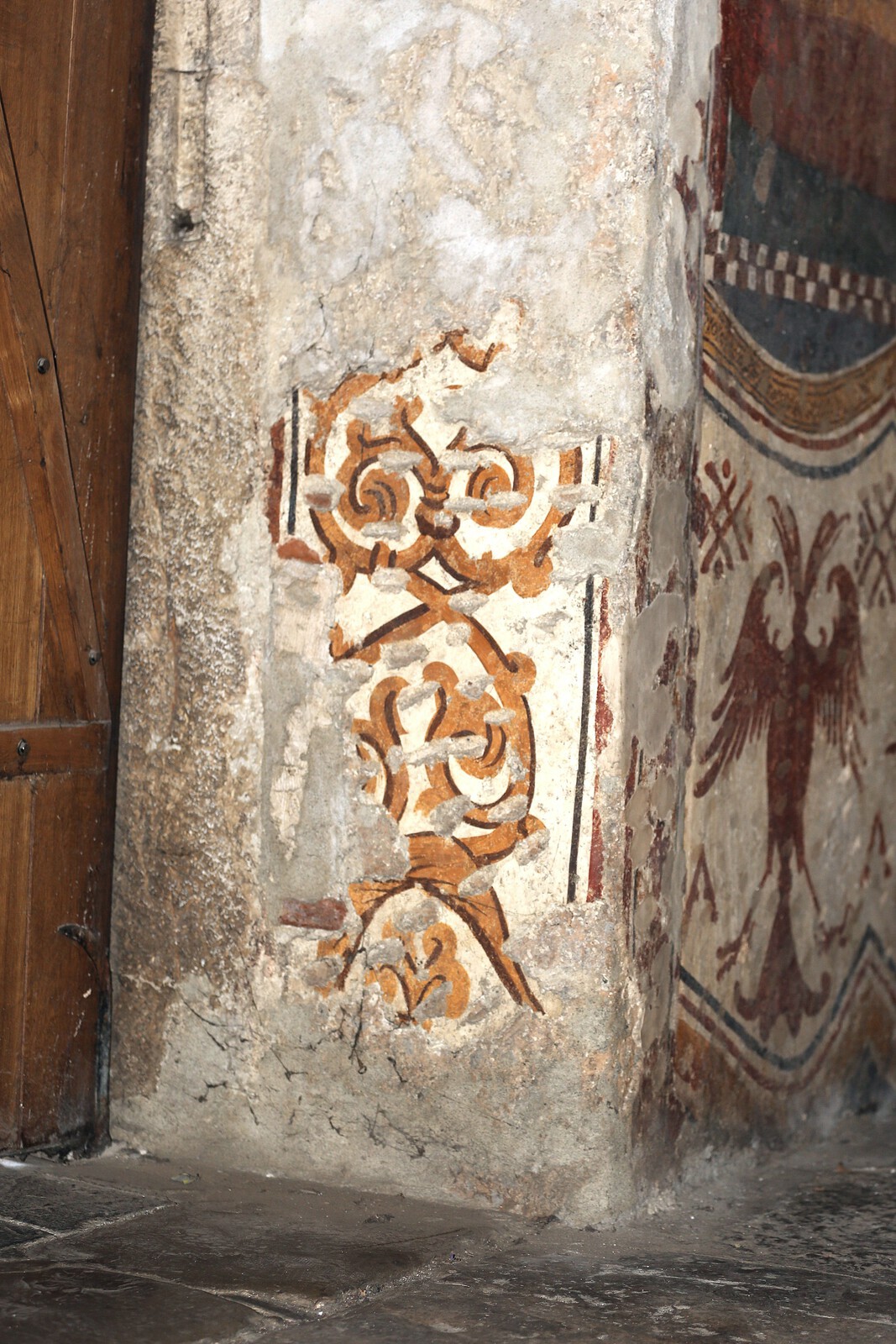 Fragment of the ornament, north doorjamb