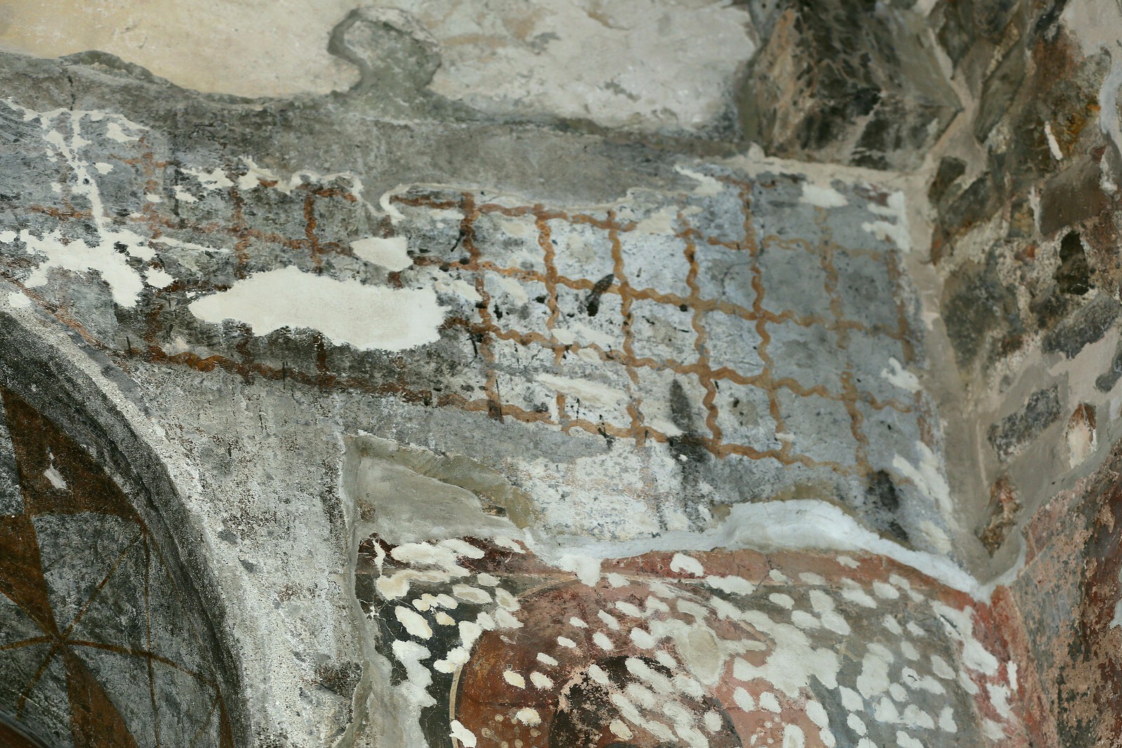 Орнамент, јужни део источног зида припрате