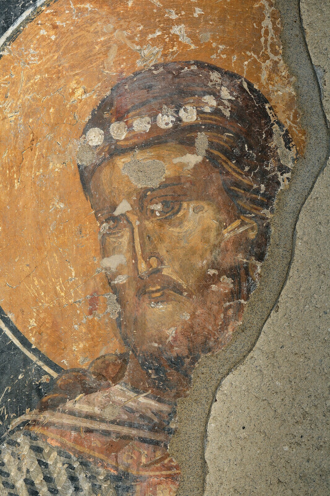Свети ратник Никита или Артемије, детаљ