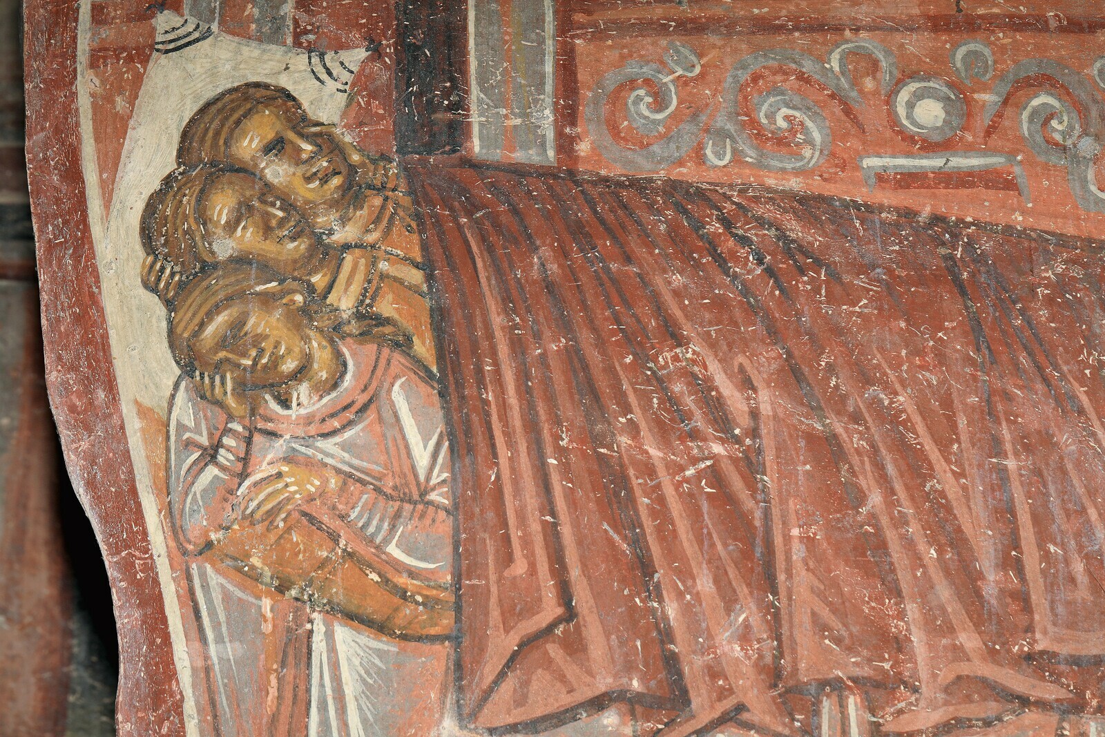 Saint Nicholas Rescues the Three Sisters, detail