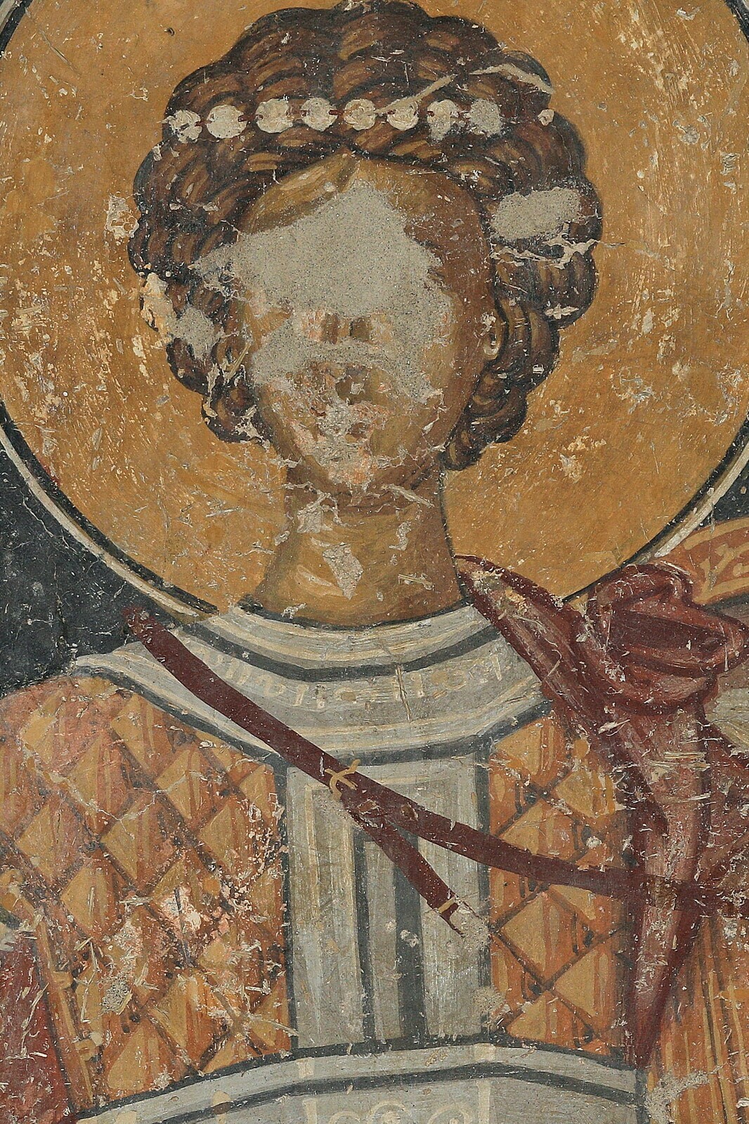 Свети ратник Георгије, детаљ