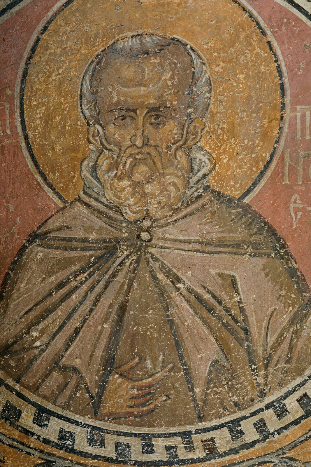 Saint Paphnutius, detail