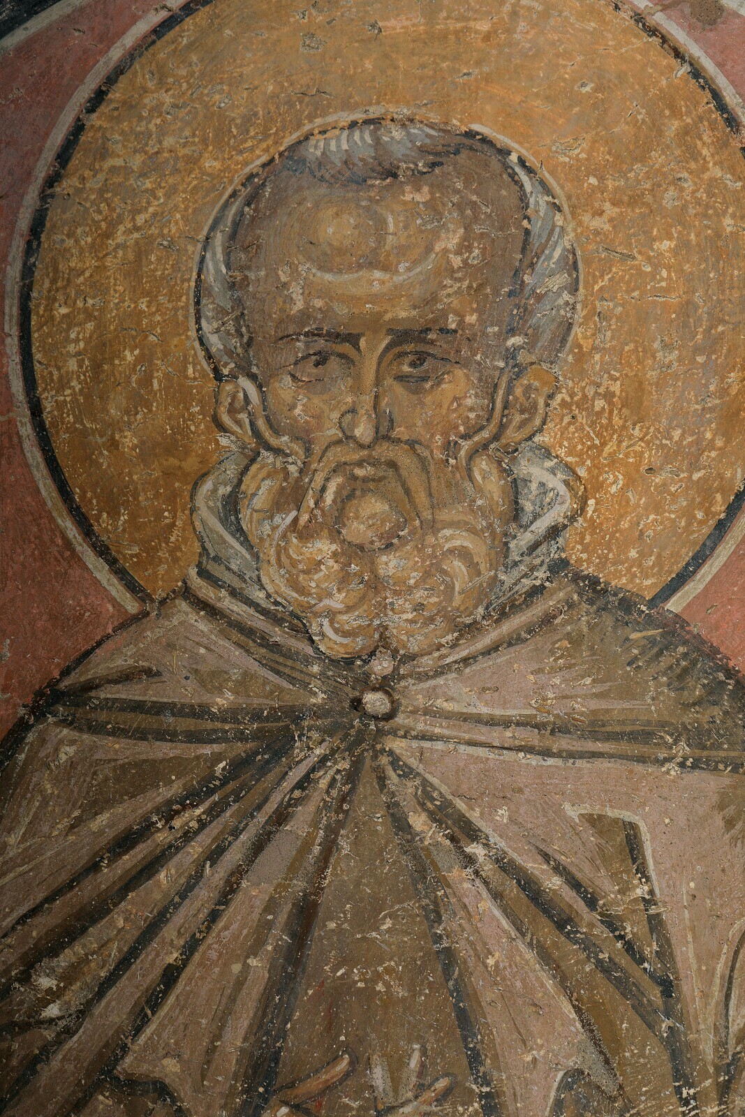 Свети Пафнутије, детаљ