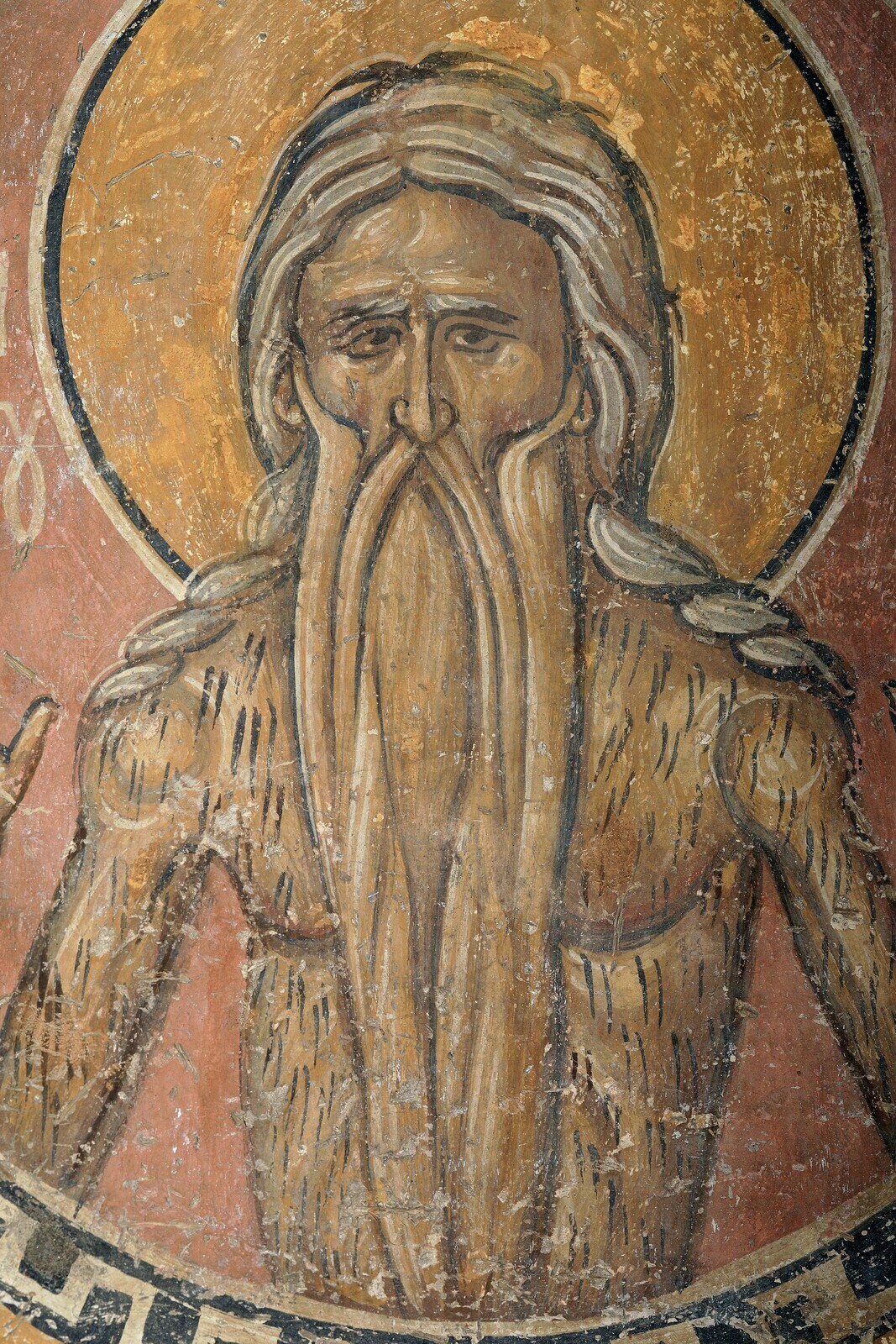 Saint Onuphrius, detail