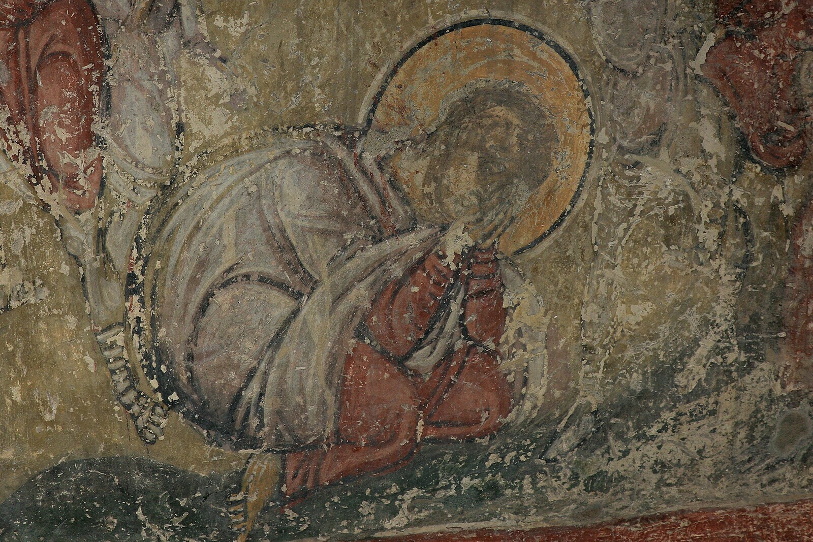 Каменовање Св. Стефана Првомученика, детаљ 