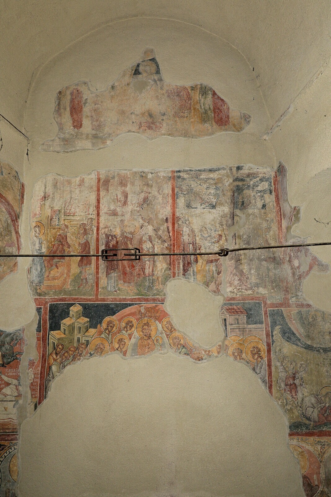 View of the West Wall of the Nave