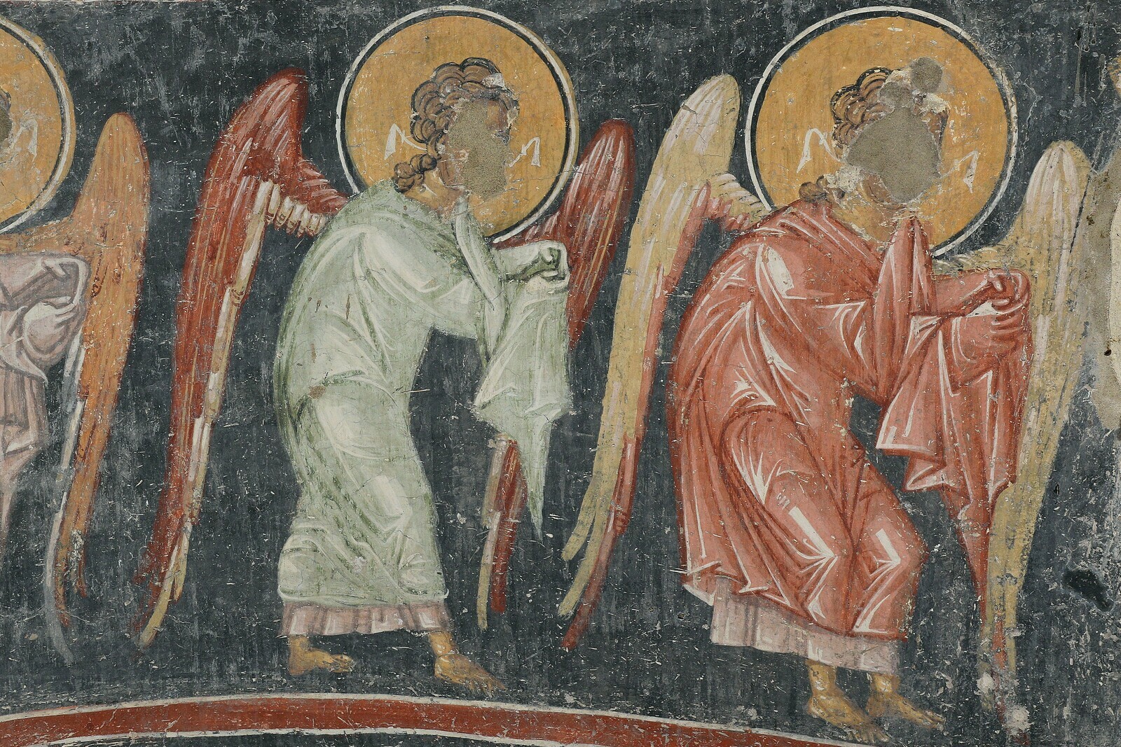 Procession of Angels, detail