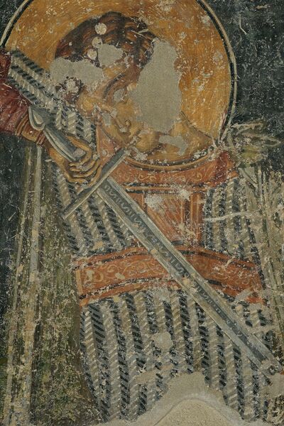 Holy Warrior Demetrius, detail