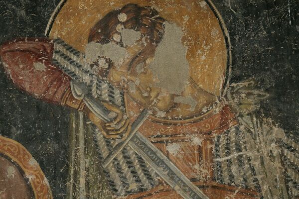 Holy Warrior Demetrius, detail