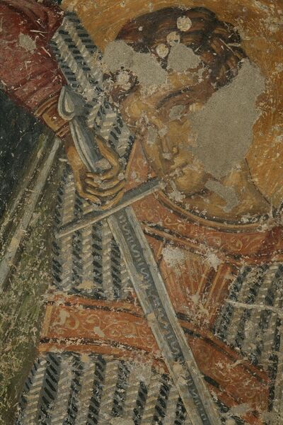 Holy Warrior Demetrius, detail